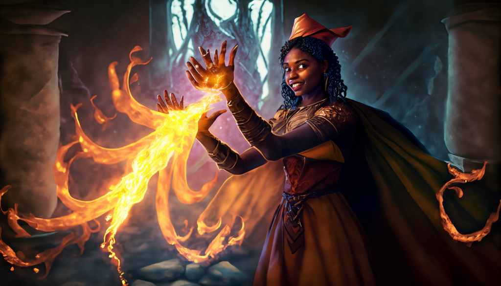 What is Burning Hands 5e?