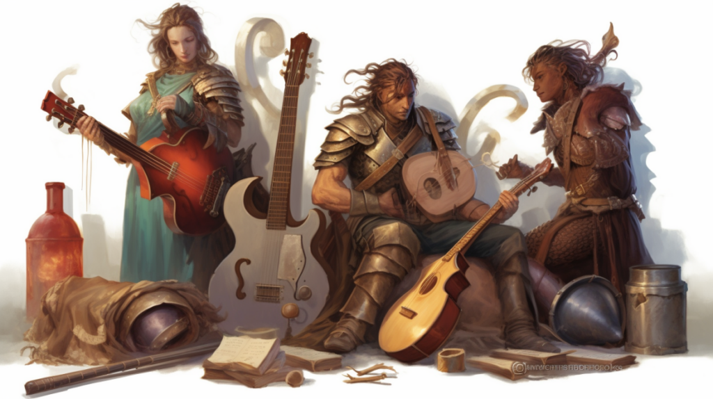 How to use Musical Instruments in DnD 5E?