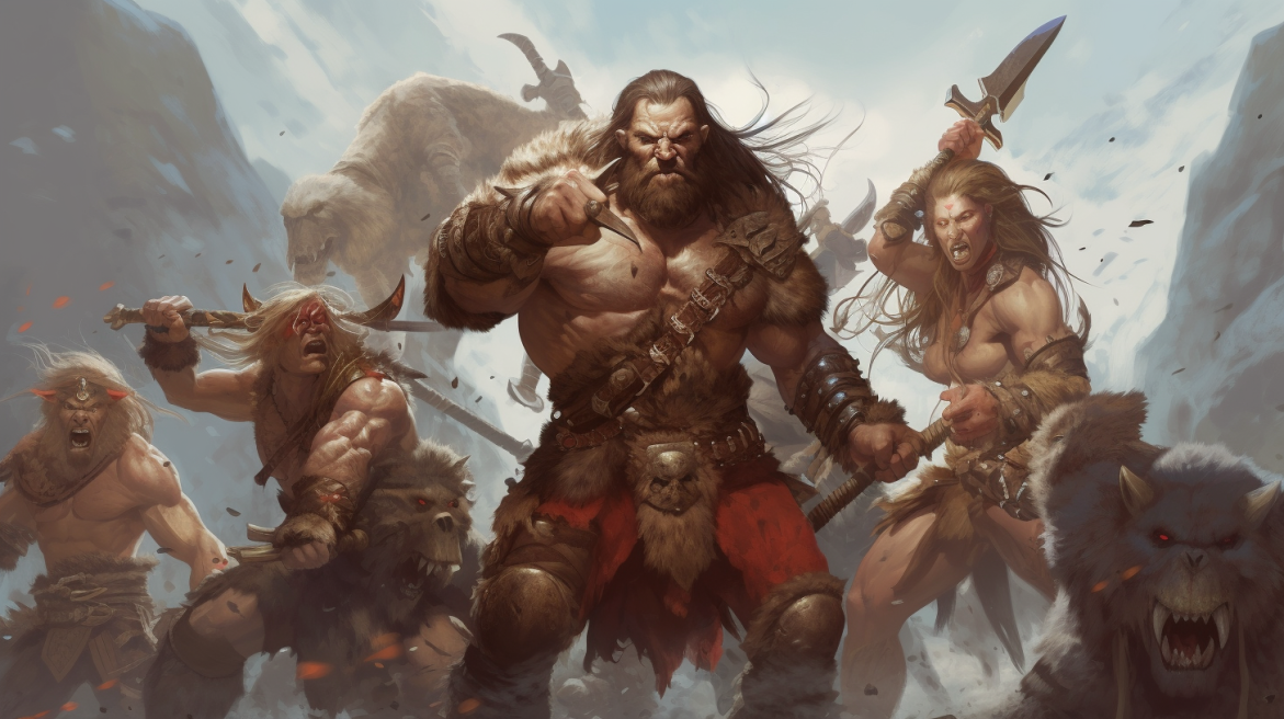 Unleash Adventure: Explore Barbarian 5E - Epic Role-Playing!