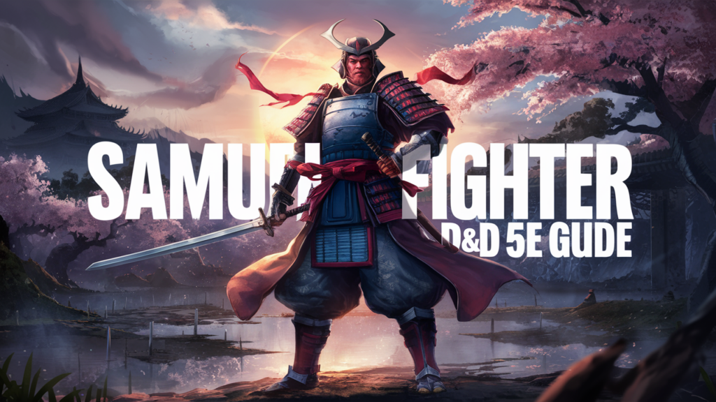 Samurai Fighter 5e: Master the Art of Battle in D&D 5e