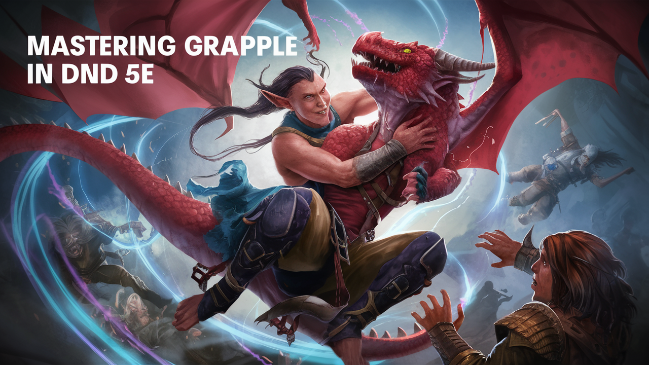 Mastering Grappling in DnD 5E - A Comprehensive Guide